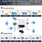 BPS-5000W Solar Power System with 1200W Solar Panels for Home, 51.2V 100Ah LiFePO4 Battery 5120Wh 5KW Powerwall and 5KW 120V Hybrid Inverter for Homes and Solar Power Generator