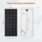 RICH SOLAR 1600W 24V Complete Solar Kit - 200W Mono Solar Panel, 60A MPPT Charge Controller, 100Ah Battery, 3000W Inverter