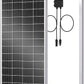 Renogy Solar Panel 200 Watt 12 Volt, High-Efficiency Monocrystalline PV Module Power Charger for RV Marine Rooftop Farm Battery and Other Off-Grid Applications, 200W, Single