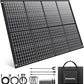 100 Watt Portable Solar Panels,100w Foldable Solar Panel for Power Station Camping Hiking Off-Grid Living, Monocrystalline Folding Panels Solar with 5V USB 18V DC Output